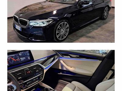 Usata BMW 520 M Sport 190 CV (139 kW) 2019 Blu Station wagon