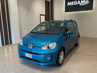 Usata VW up! Move 60 CV (44 kW) 2018 Blu Utilitaria