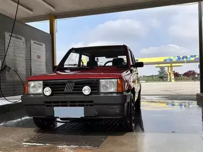 Usata Fiat Panda 54 CV (39 kW) 2001 Rosso Berlina