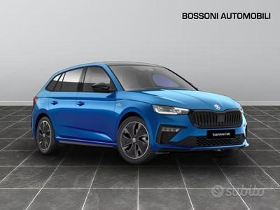 Nuova Skoda Scala Monte Carlo 115 CV (84 kW) 2025 Blu Utilitaria