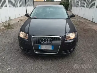 Usata Audi A3 Sportback Ambition 140 CV (102 kW) 2006 Grigio Utilitaria