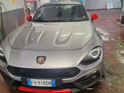 Usata Abarth 124 Spider 170 CV (125 kW) 2017 Argento Cabrio