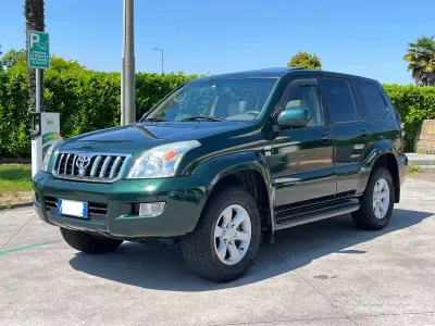 Usata Toyota Land Cruiser 166 CV (122 kW) 2004 Verde SUV