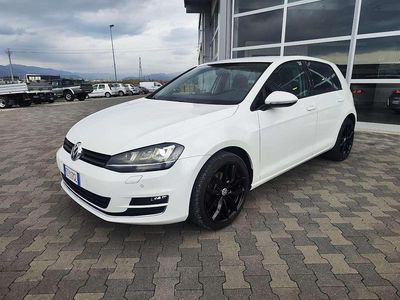 Usata VW Golf VII Highline 110 CV (80 kW) 2015 Bianco Berlina