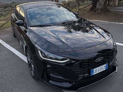Usata Ford Focus ST-Line X 125 CV (91 kW) 2023 Nero Berlina