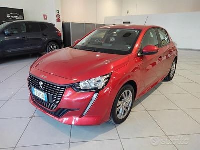 Usata Peugeot 208 Active 75 CV (55 kW) 2020 Rosso Utilitaria