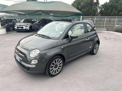 Usata Fiat 500C Lounge 69 CV (50 kW) 2015 Grigio Cabrio