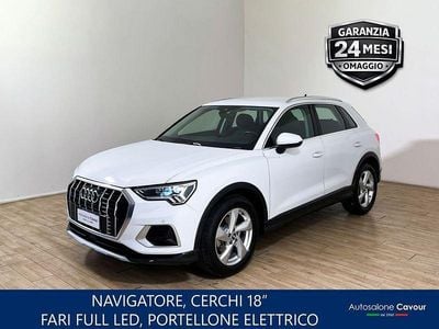 Usata Audi Q3 Advanced 150 CV (110 kW) 2019 Bianco SUV