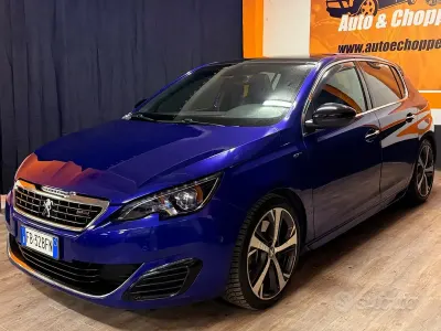 Usata Peugeot 308 GT 181 CV (133 kW) 2015 Blu Berlina