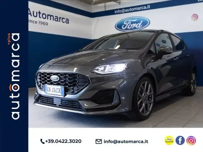 Usata Ford Fiesta ST-Line 125 CV (91 kW) 2023 Grigio metallizzato Utilitaria