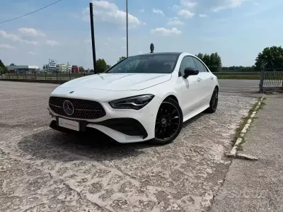 Usata Mercedes CLA200 AMG Line Premium Plus 150 CV (110 kW) 2024 Bianco Coupé