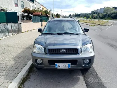 Usata Hyundai Santa Fe 2001 Nero SUV
