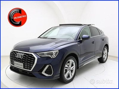 Usata Audi Q3 S-Line 150 CV (110 kW) 2021 Blu SUV