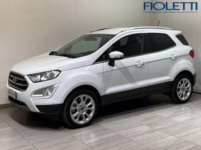 Usata Ford Ecosport Titanium 125 CV (91 kW) 2021 Bianco SUV