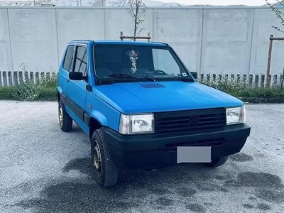 Usata Fiat Panda 4x4 50 CV (36 kW) 1991 Blu Utilitaria