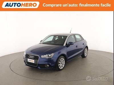 Usata Audi A1 Ambition 86 CV (63 kW) 2014 Blu Utilitaria