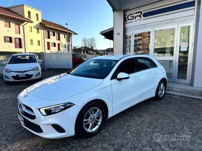 Usata Mercedes A180 116 CV (85 kW) 2018 Bianco Berlina
