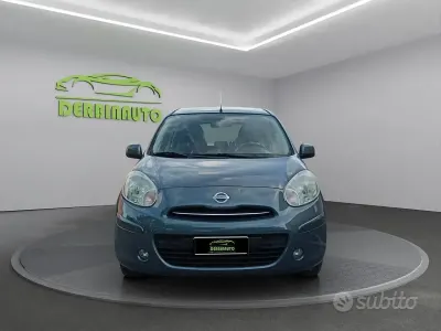 Usata Nissan Micra Visia 80 CV (58 kW) 2012 Grigio Utilitaria