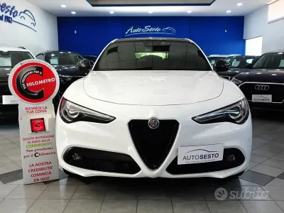 Usata Alfa Romeo Stelvio Sprint 190 CV (139 kW) 2022 Bianco SUV