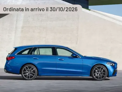 Usata Mercedes C200 Advanced 204 CV (150 kW) 2024 Argento Station wagon