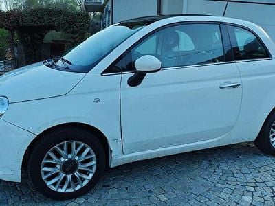 Usata Fiat 500 Lounge 69 CV (50 kW) 2014 Bianco Utilitaria