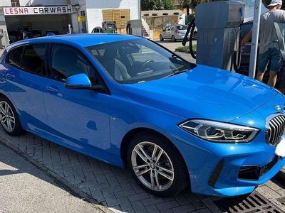 Usata BMW 118 M Sport 140 CV (102 kW) 2019 Blu/azzurro Utilitaria