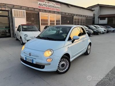 Usata Fiat 500 69 CV (50 kW) 2009 Blu Cabrio
