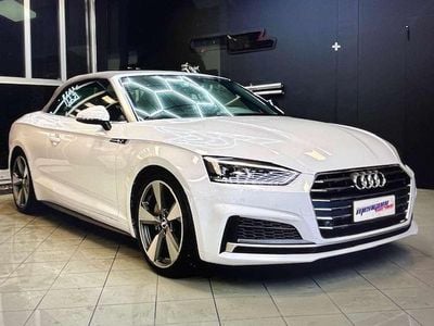 Usata Audi A5 Cabriolet Business 190 CV (139 kW) 2017 Bianco Cabrio