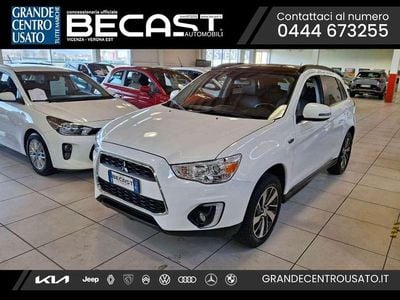 Usata Mitsubishi ASX Intense 150 CV (110 kW) 2015 Bianco pastello SUV