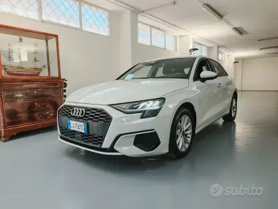 Usata Audi A3 116 CV (85 kW) 2022 Bianco Berlina