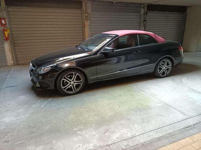 Usata Mercedes E220 170 CV (125 kW) 2016 Nero Cabrio