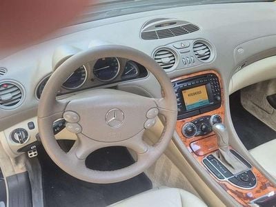 Usata Mercedes SL350 245 CV (180 kW) 2003 Blu/azzurro Cabrio