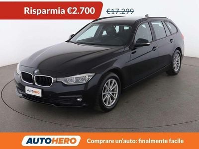 Begagnad BMW 320 Advantage 190 HK (139 kW) 2018 Svart Kombi