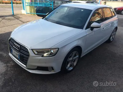 Usata Audi A3 Sport 110 CV (80 kW) 2017 Bianco Berlina