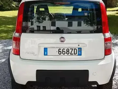 Gebraucht Fiat Panda 4x4 2013 Weiß Kleinwagen