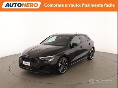 Usata Audi A3 S-Line 150 CV (110 kW) 2023 Nero Berlina