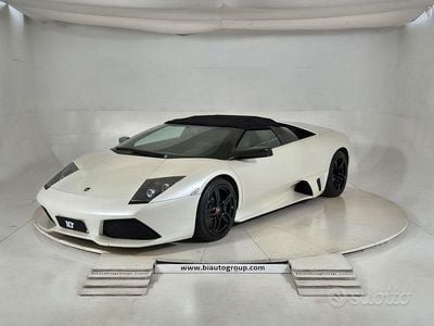 Usata Lamborghini Murciélago 640 CV (470 kW) 2007 Bianco / nero Cabrio