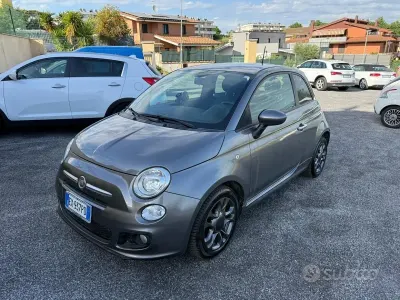 Usata Fiat 500 Pop 69 CV (50 kW) 2015 Marrone Berlina