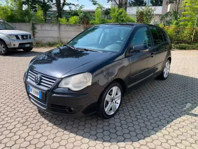 Usata VW Polo Sportline 80 CV (58 kW) 2008 Nero Utilitaria
