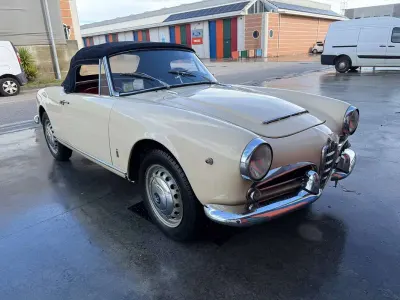 Usata Alfa Romeo Giulia Spider 92 CV (67 kW) 1962 Bianco Cabrio