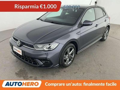 Usata VW Polo R-line 95 CV (69 kW) 2023 Grigio Utilitaria