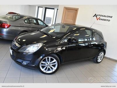 Usata Opel Corsa Sport 75 CV (55 kW) 2009 Nero Utilitaria