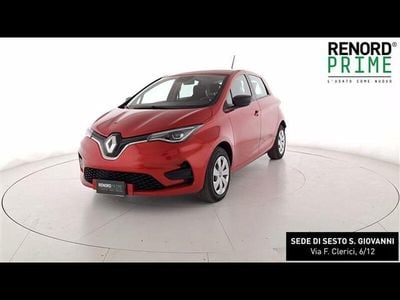 Usata Renault Zoe Life 80 kW (109 CV) 2021 Rosso Utilitaria