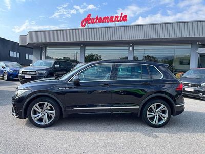 Usata VW Tiguan R-line 150 CV (110 kW) 2021 Nero SUV