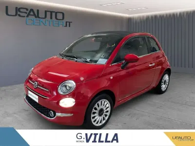 Usata Fiat 500C Dolcevita 70 CV (51 kW) 2021 Rosso Cabrio