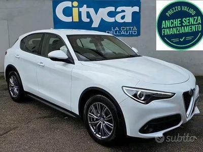Usata Alfa Romeo Stelvio Business 190 CV (139 kW) 2021 Bianco SUV