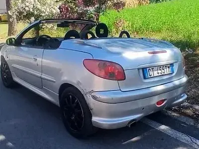 Usata Peugeot 206 CC 109 CV (80 kW) 2005 Grigio Cabrio