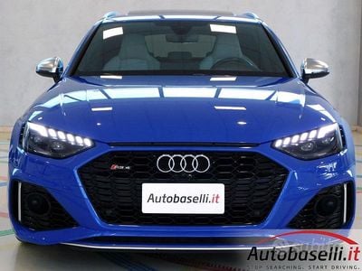 Usata Audi RS4 Comfort 450 CV (330 kW) 2021 Blu ascari Station wagon