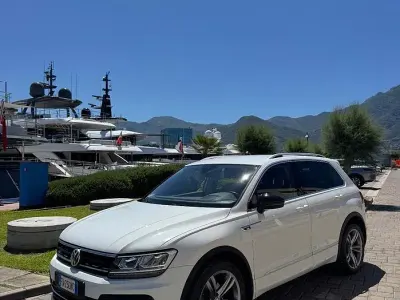 Usata VW Tiguan R-line 116 CV (85 kW) 2019 Bianco SUV
