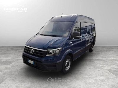Usata VW Crafter Business 140 CV (102 kW) 2019 Blu Furgone